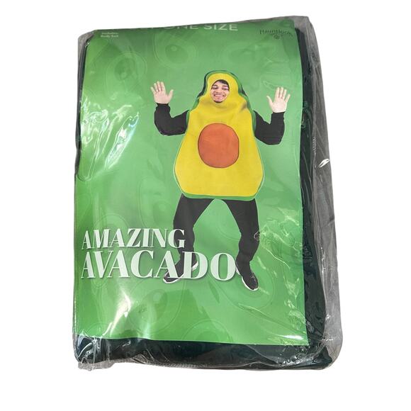 Amazing Avocado Food Theme Halloween Costume New Adult Unisex One Size Fits Most - Picture 2 of 4